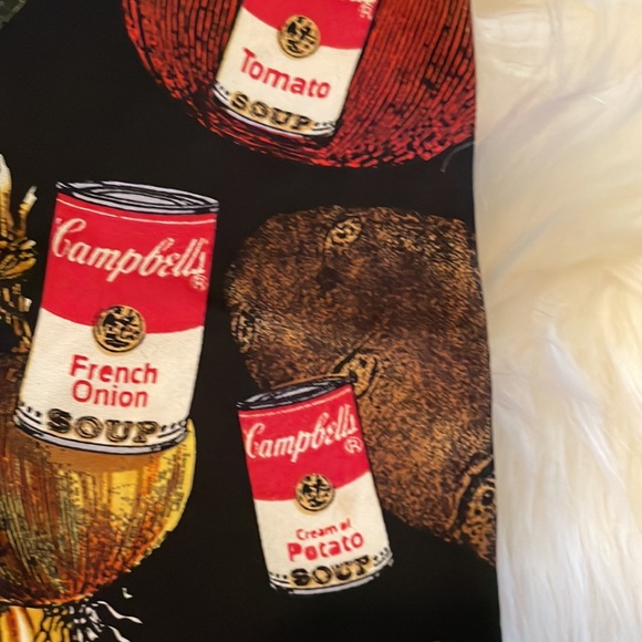 Campbell's Soup Vintage Silk Tie - Picture 3 of 7